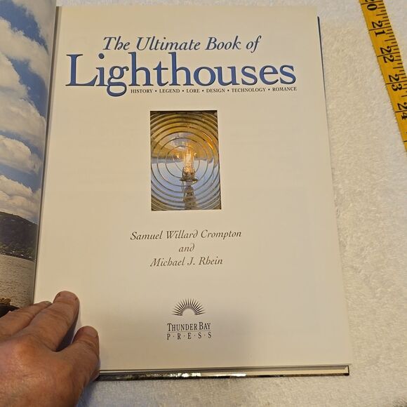 The Ultimate Book of Lighthouses: History, Legend, Lore,  ETC - dustcover damage - Picture 10 of 16